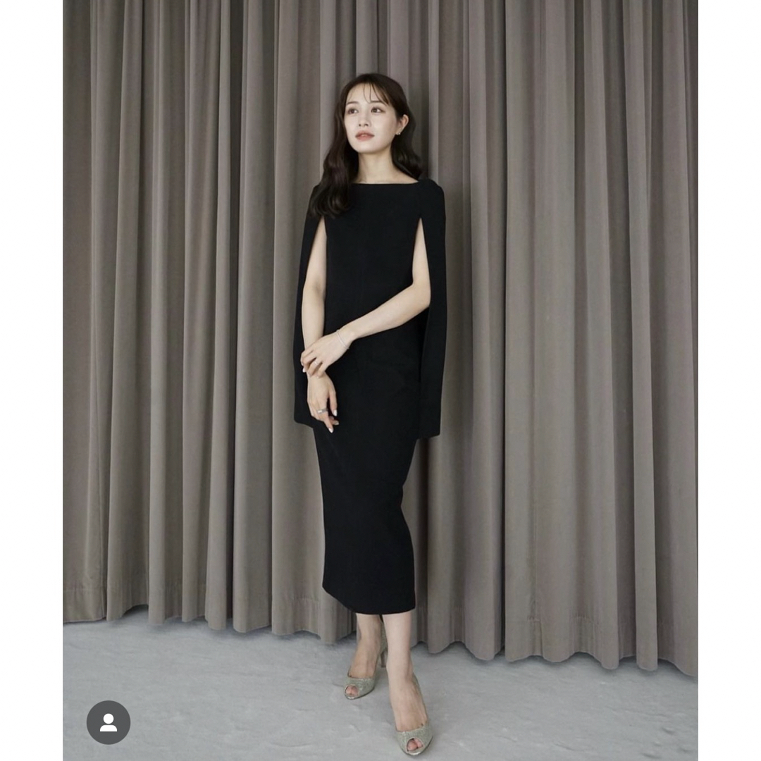 laubeblanc Narrow line Cape Dressの通販 by M's shop|ラクマ laubeblanc Narrow line Cape Dressの通販 by M's shop|ラクマ