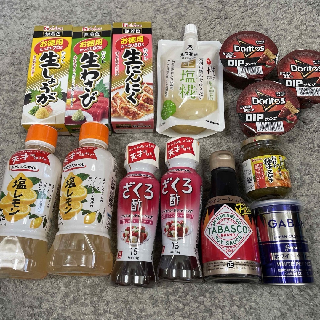 ハウス食品(ハウスショクヒン)のリケン、ハウス、GABAN調味料いろいろ14点セット 食品/飲料/酒の食品(調味料)の商品写真