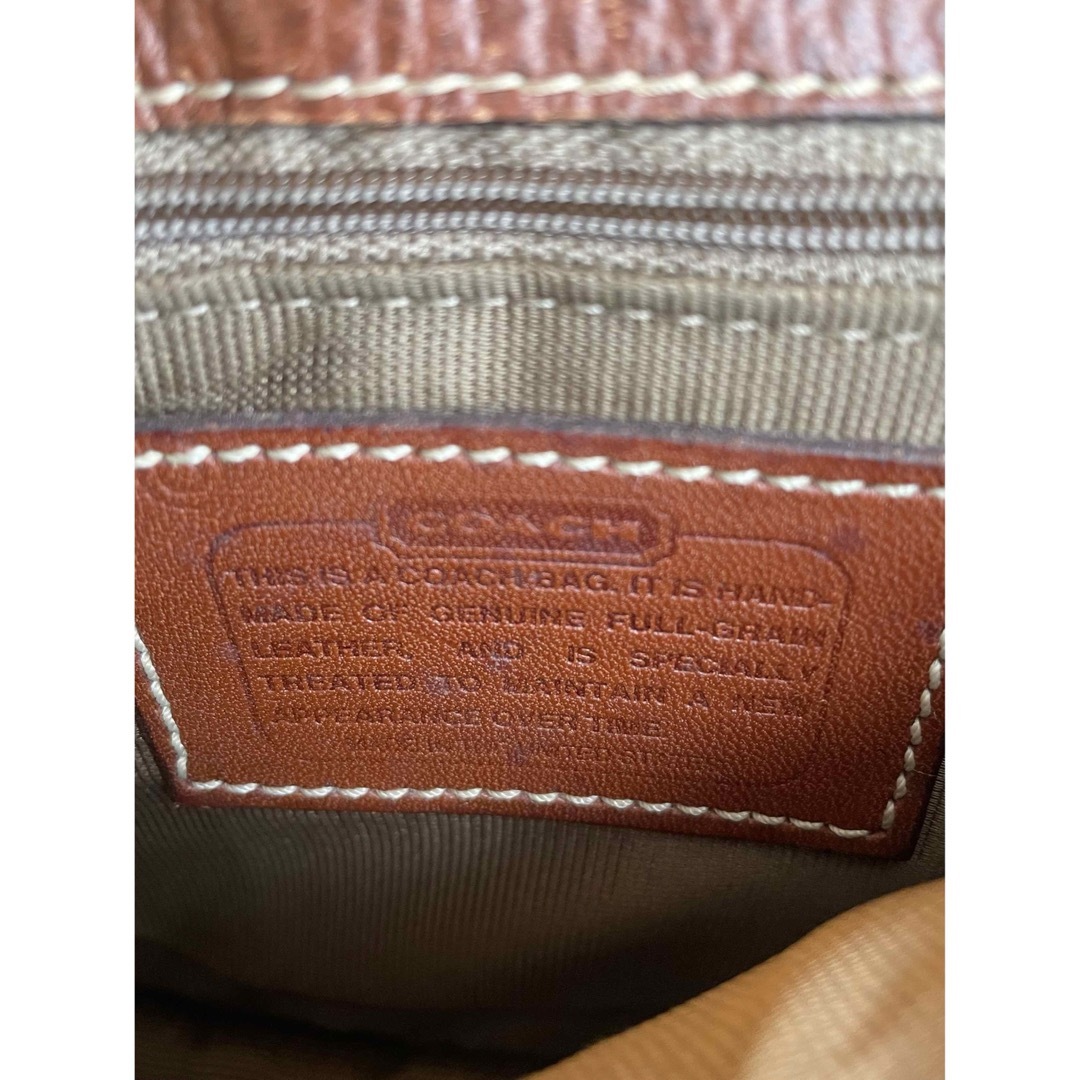 COACH(コーチ)のオールドコーチ COACH レザー バッグ　ショルダーバッグUSA製 レディースのバッグ(ショルダーバッグ)の商品写真