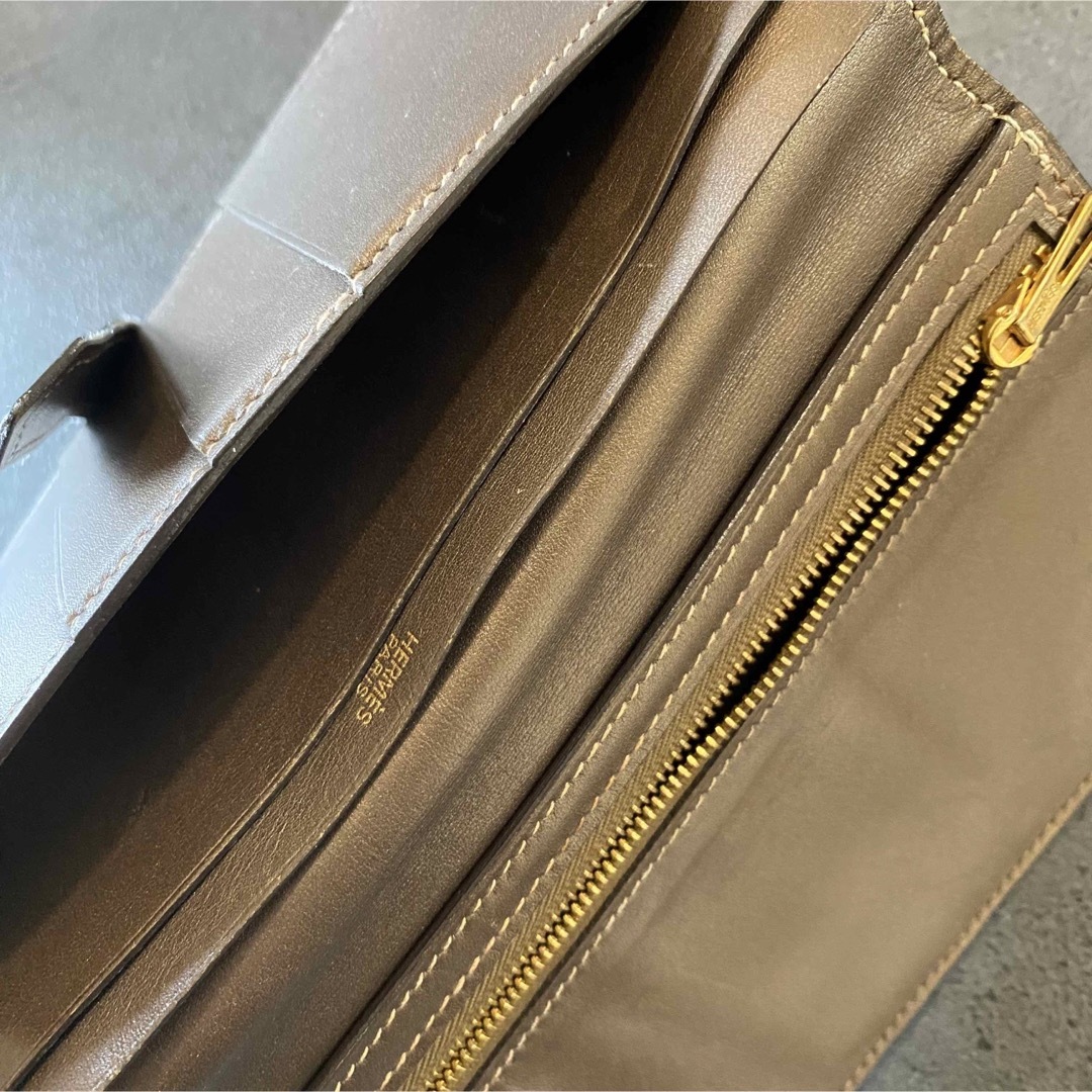 HERMES - エルメス 長財布 メンズ ブラウン HERMES メンズ長財布 HERMES - エルメス 長財布 メンズ ブラウン HERMES メンズ長財布