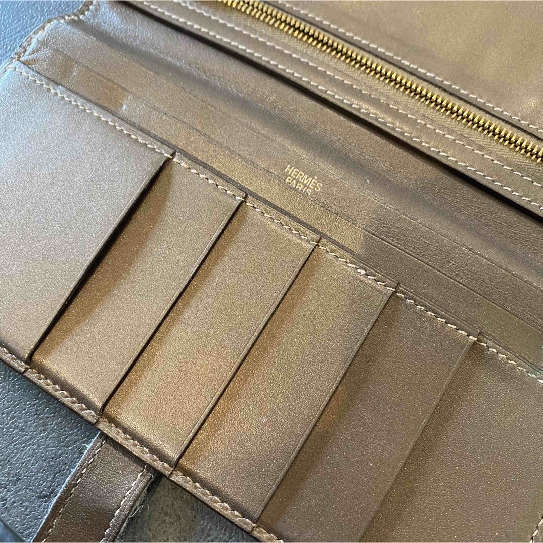 HERMES - エルメス 長財布 メンズ ブラウン HERMES メンズ長財布 HERMES - エルメス 長財布 メンズ ブラウン HERMES メンズ長財布