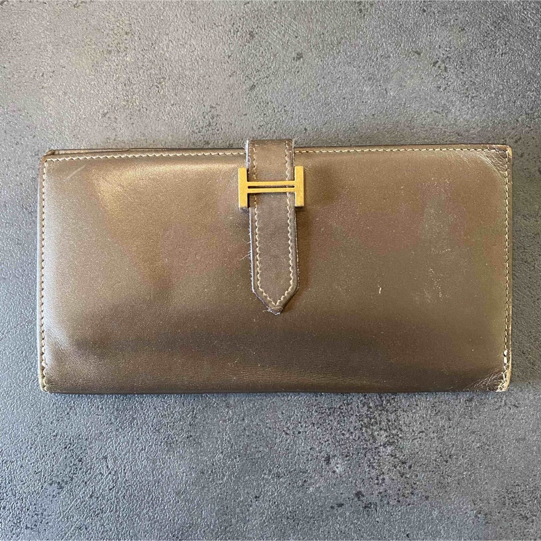 HERMES - エルメス 長財布 メンズ ブラウン HERMES メンズ長財布 HERMES - エルメス 長財布 メンズ ブラウン HERMES メンズ長財布
