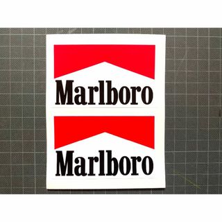 マルボロ　Marlboro ステッカー2枚(ステッカー)