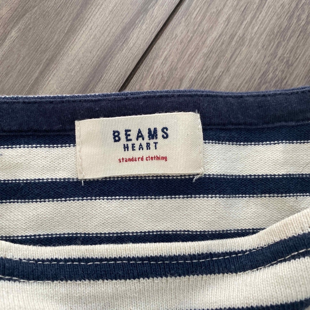 BEAMS(ビームス)のbeams heart ボーダーシャツ レディースのトップス(シャツ/ブラウス(長袖/七分))の商品写真