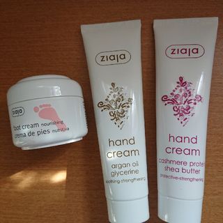 ziaja ハンドクリーム、フットクリームセット(ハンドクリーム)