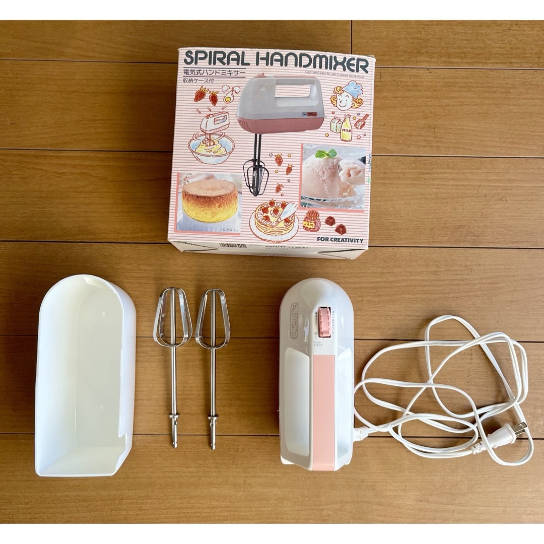 貝印 - KAI SPIRAL HANDMIXER DL-0201電気式ハンドミキサーの 貝印 - KAI SPIRAL HANDMIXER DL-0201電気式ハンドミキサーの