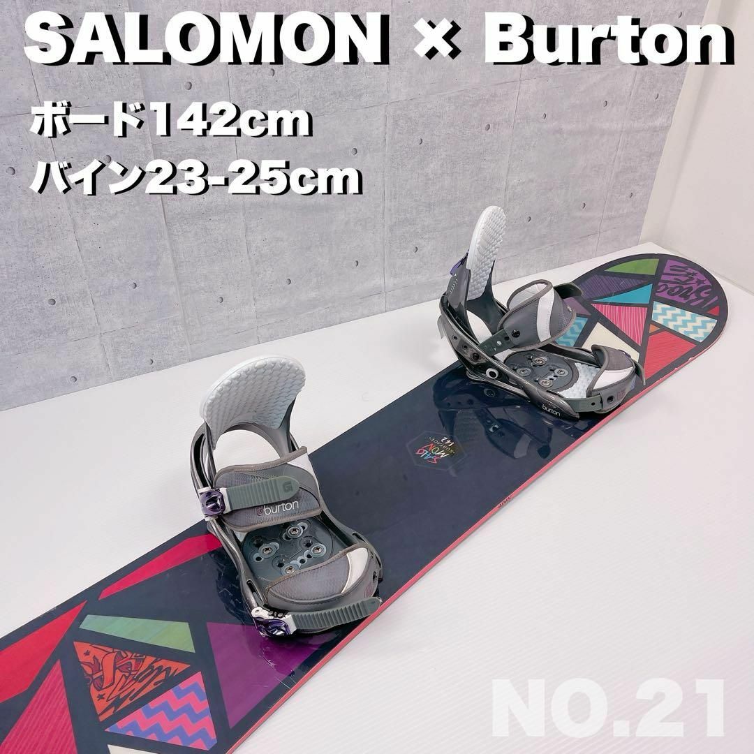 SALOMON サロモン SURFACE スノーボード K2 バインディング - ボード