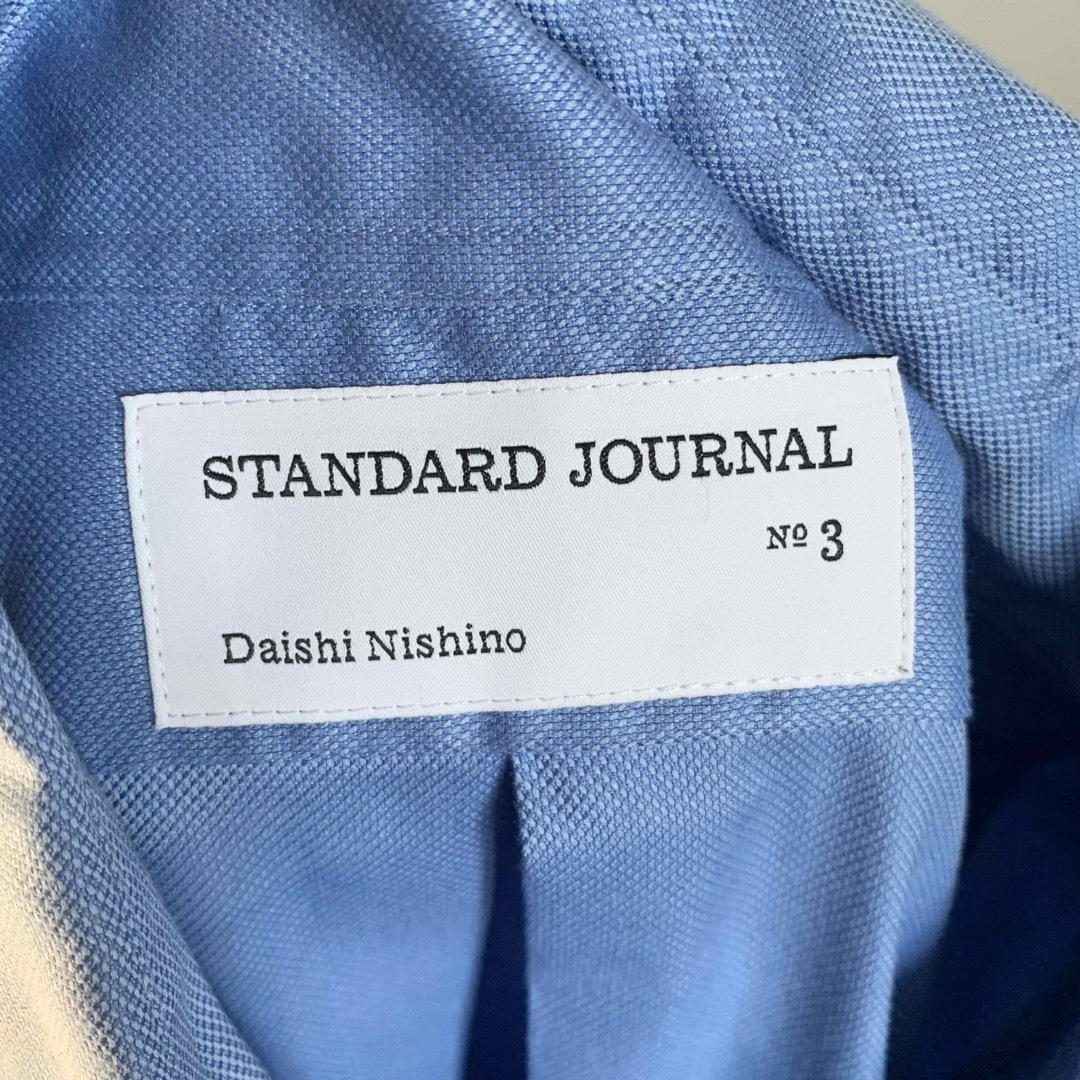 1LDK SELECT(ワンエルディーケーセレクト)のSTANDARD JOURNAL 西野大士（NEAT) ピンオックスシャツ L メンズのトップス(シャツ)の商品写真