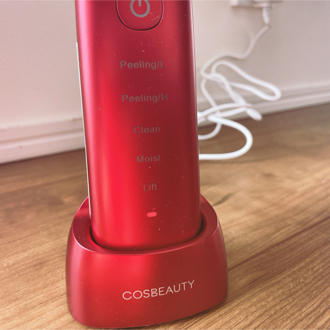 COSBEAUTY 美顔器 アクリアルピーリングプロEX CB-050-R01 スマホ/家電/カメラの美容/健康(フェイスケア/美顔器)の商品写真