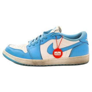 ナイキ(NIKE)のNIKE SB ナイキエスビー AIR JORDAN 1 LOW QS UNC Eric Koston エアジョーダン1 ローカットスニーカー ノースカロライナ エリックコストン CJ7891-401 US9/27cm ブルー(スニーカー)