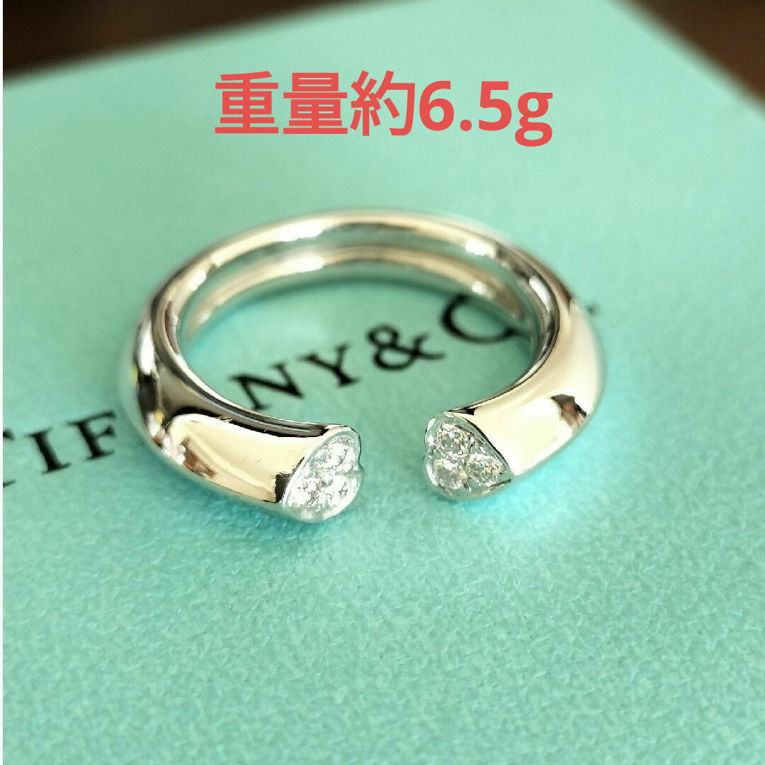 Tiffany & Co.(ティファニー)のTiffanyダイヤリングWG750 ７号 レディースのアクセサリー(リング(指輪))の商品写真