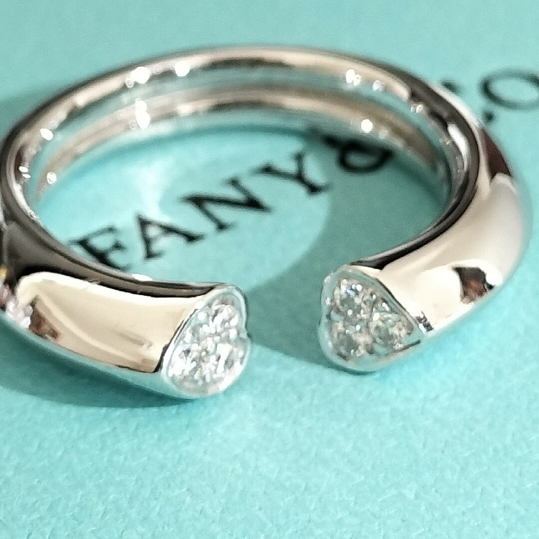 Tiffany & Co.(ティファニー)のTiffanyダイヤリングWG750 ７号 レディースのアクセサリー(リング(指輪))の商品写真