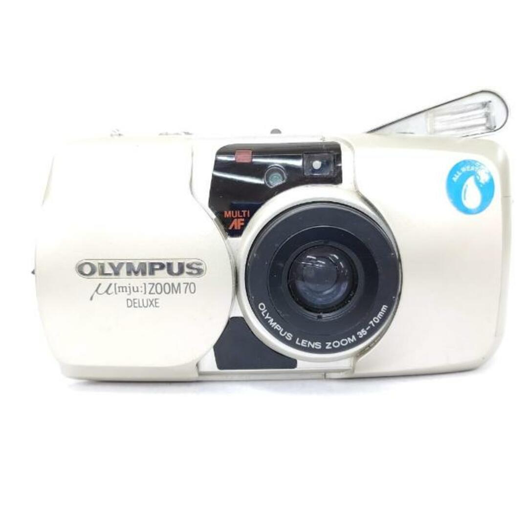 綺麗な完動品【青が綺麗なエモい写り◇昭和レトロ】OLYMPUS μ ZOOM70