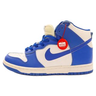 ナイキ(NIKE)のNIKE ナイキ 98年製 DUNK HIGH LE ROYAL BLUE デッドストック ダンクハイカットスニーカー ケンタッキー ロイヤルブルー US8.5/26.5cm 630335-141(スニーカー)