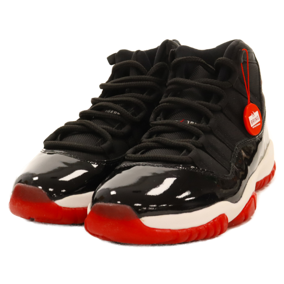 NIKE(ナイキ)のNIKE ナイキ 【鑑賞用】01年製 AIR JORDAN 11 RETRO PLAYOFFS エア ジョーダン プレーオフ ハイカットスニーカー US8/26cm ブラック 136046-061 メンズの靴/シューズ(スニーカー)の商品写真