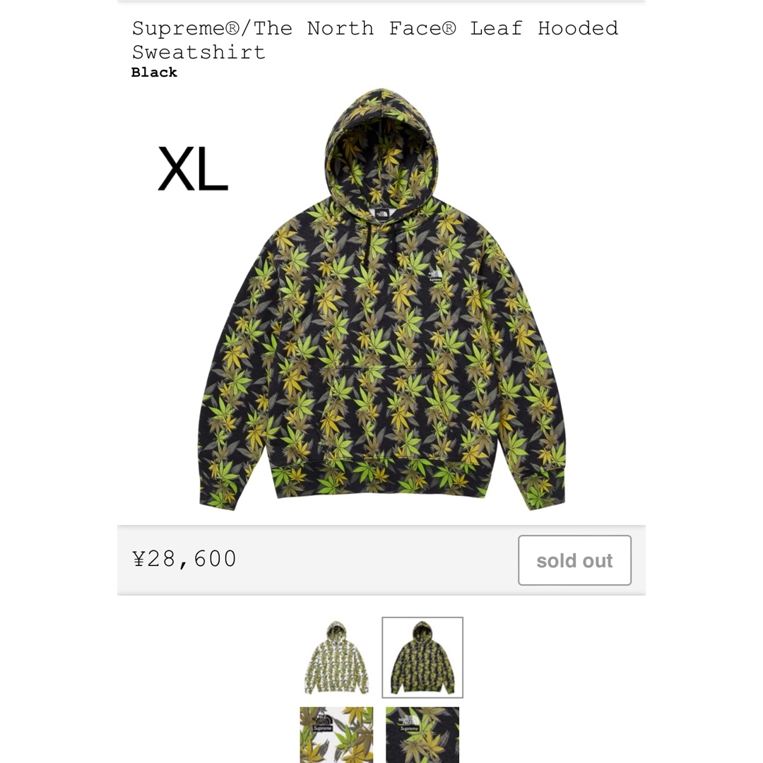 ネット直売 The North Face Leaf Hooded Sweatshirt | kotekservice.com