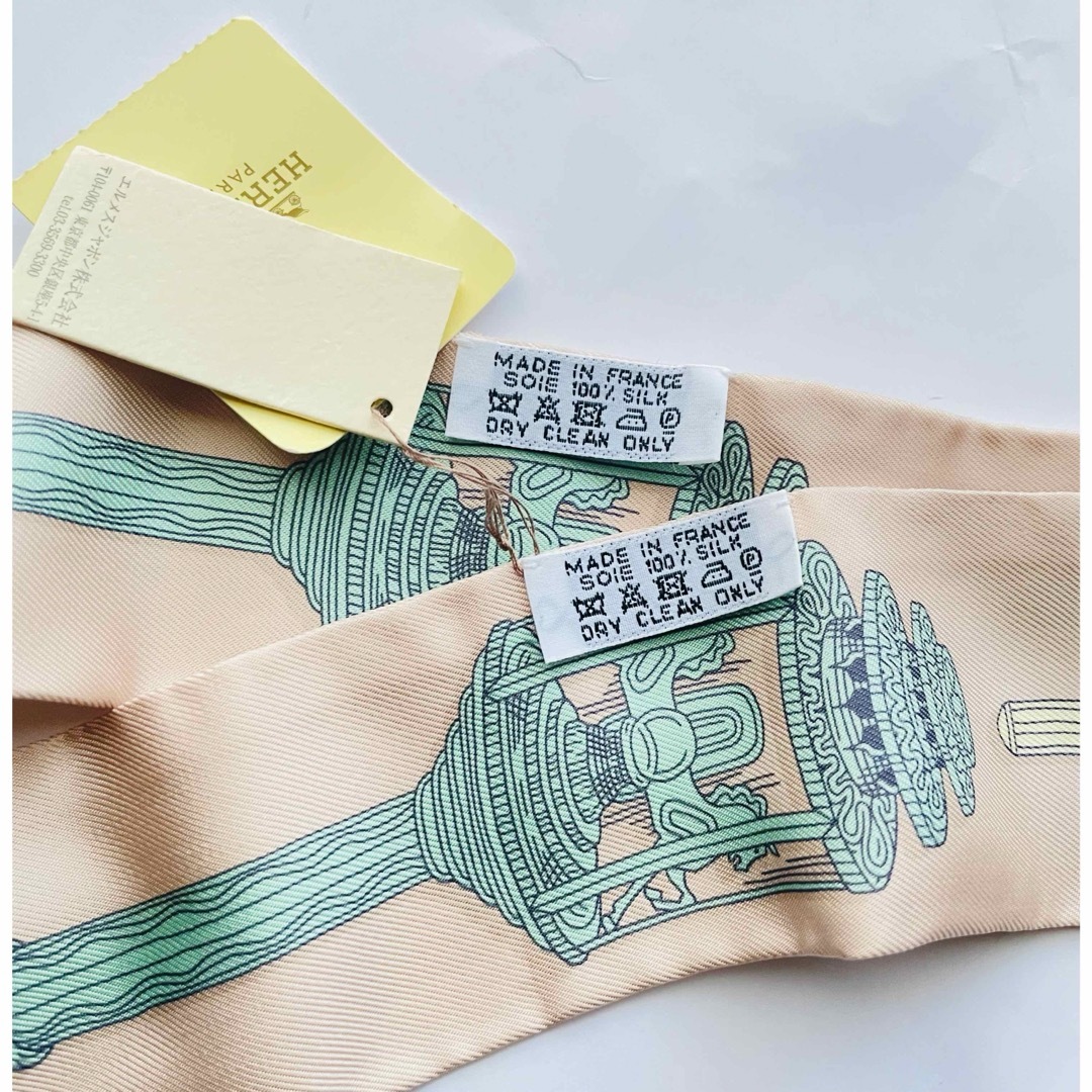 HERMES - エルメス Hermes ツイリー 2本 スカーフ メルヴェイユ HERMES - エルメス Hermes ツイリー 2本 スカーフ メルヴェイユ