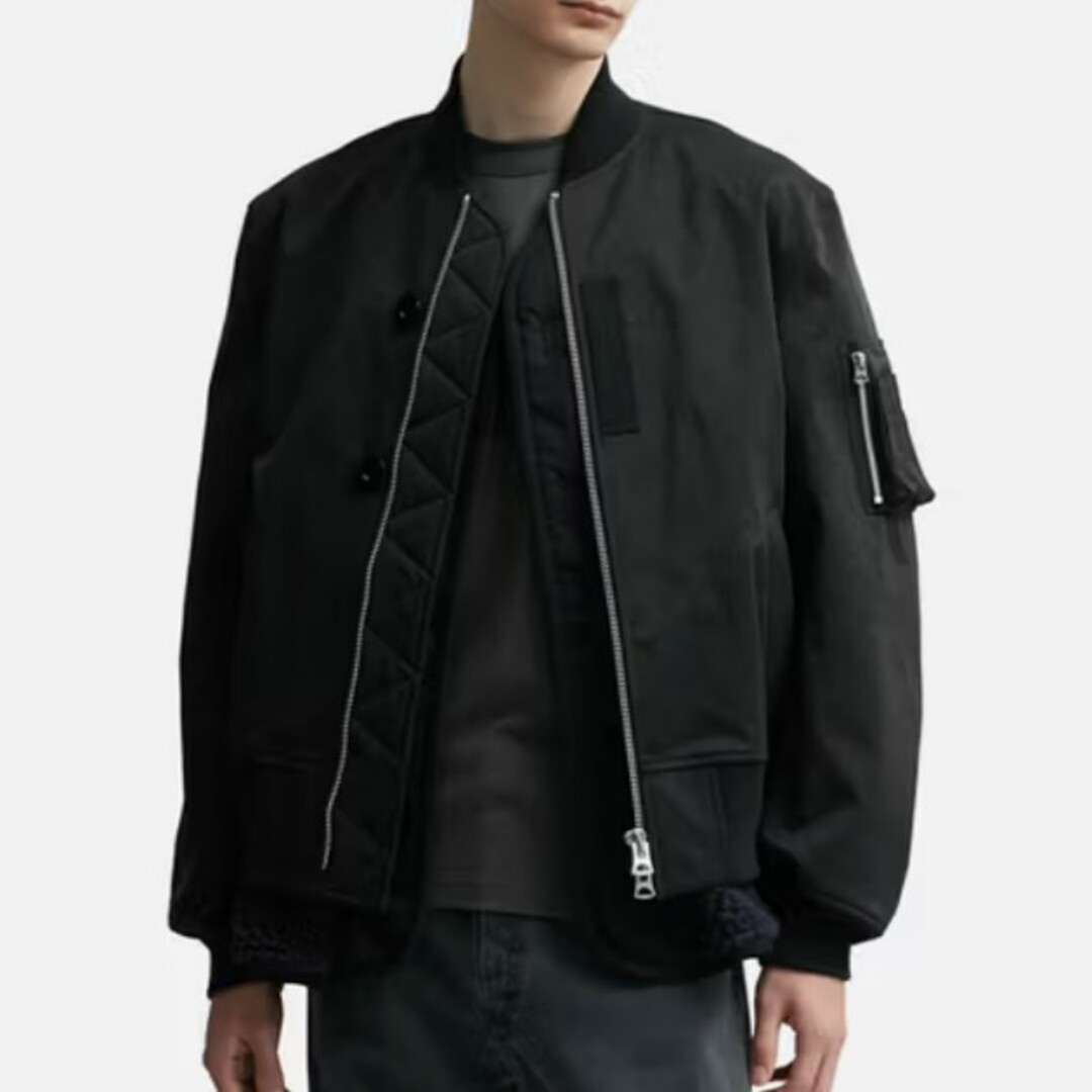 sacai - 新品 size2 23aw sacai Faux Suede Mix サカイの通販 sacai - 新品 size2 23aw sacai Faux Suede Mix サカイの通販