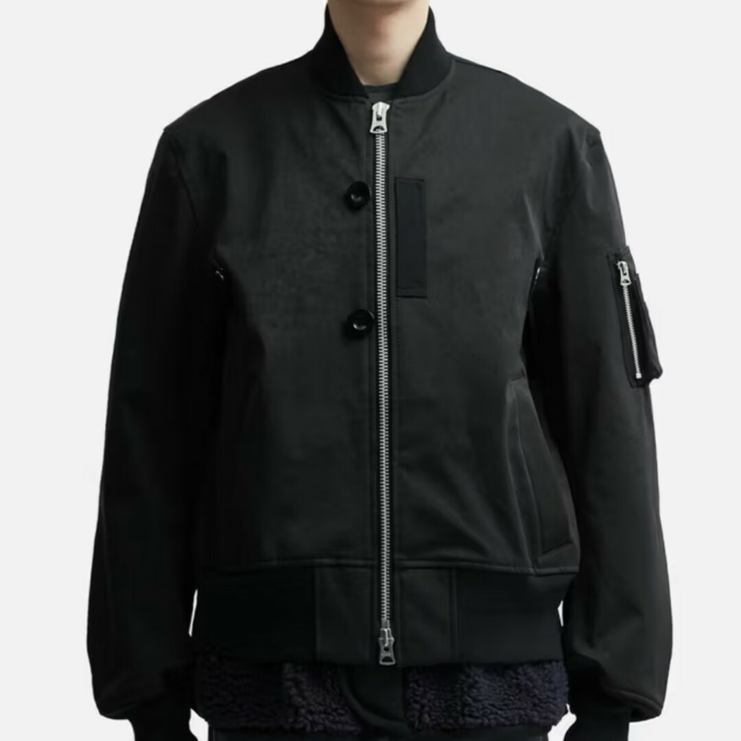 sacai - 新品 size2 23aw sacai Faux Suede Mix サカイの通販 sacai - 新品 size2 23aw sacai Faux Suede Mix サカイの通販