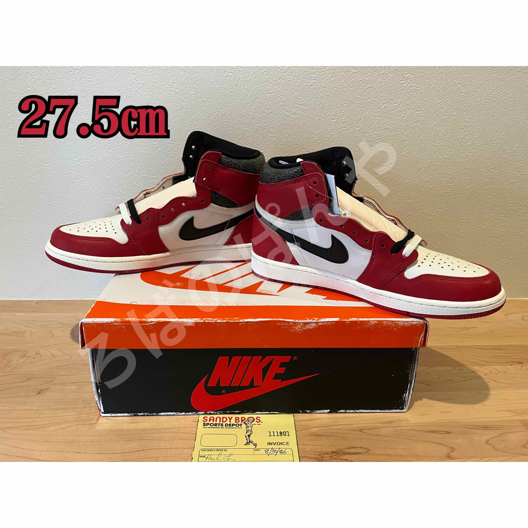 スニーカーNike Air Jordan 1 "Lost & Found/Chicago"