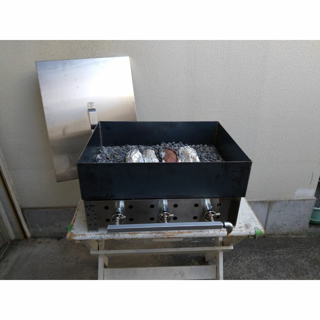 750 石やきいも ガス釜セット 独立開業に イベントに 模擬店 750 石やきいも ガス釜セット 独立開業に イベントに 模擬店