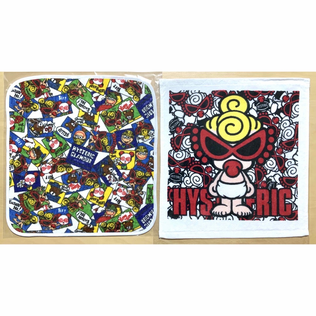 HYSTERIC MINI(ヒステリックミニ)のヒスミニ☆正規品☆新品☆ハンドタオル☆2枚セット☆ヒステリックミニ☆18 インテリア/住まい/日用品の日用品/生活雑貨/旅行(タオル/バス用品)の商品写真