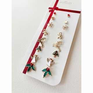 クリスマス　ピアス　セット　8種(ピアス)