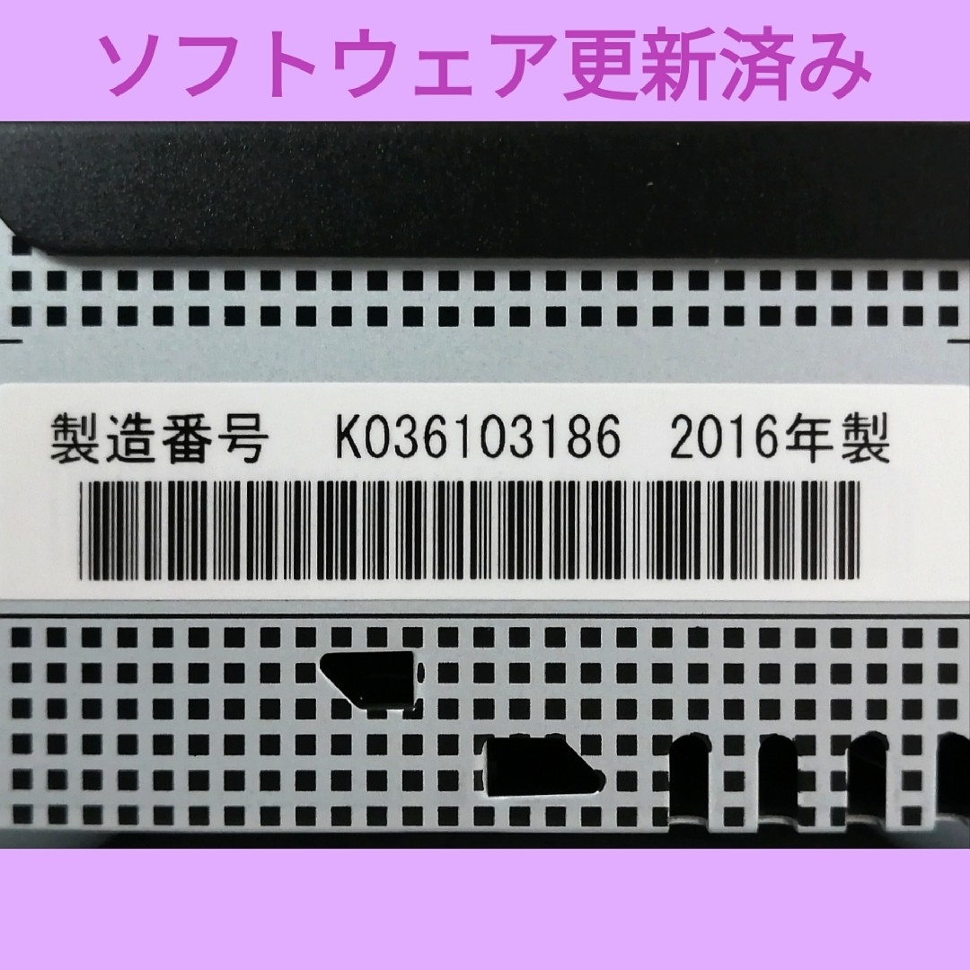 東芝(トウシバ)の東芝ブルーレイプレーヤー【DBP-S600】◆タイムシフト対応レグザリンクシェア スマホ/家電/カメラのテレビ/映像機器(ブルーレイプレイヤー)の商品写真