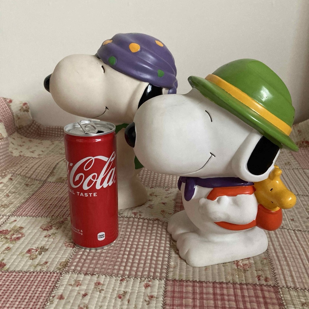 SNOOPY - レトロ スヌーピー 貯金箱 ソフビ vintage peanutsの SNOOPY - レトロ スヌーピー 貯金箱 ソフビ vintage peanutsの