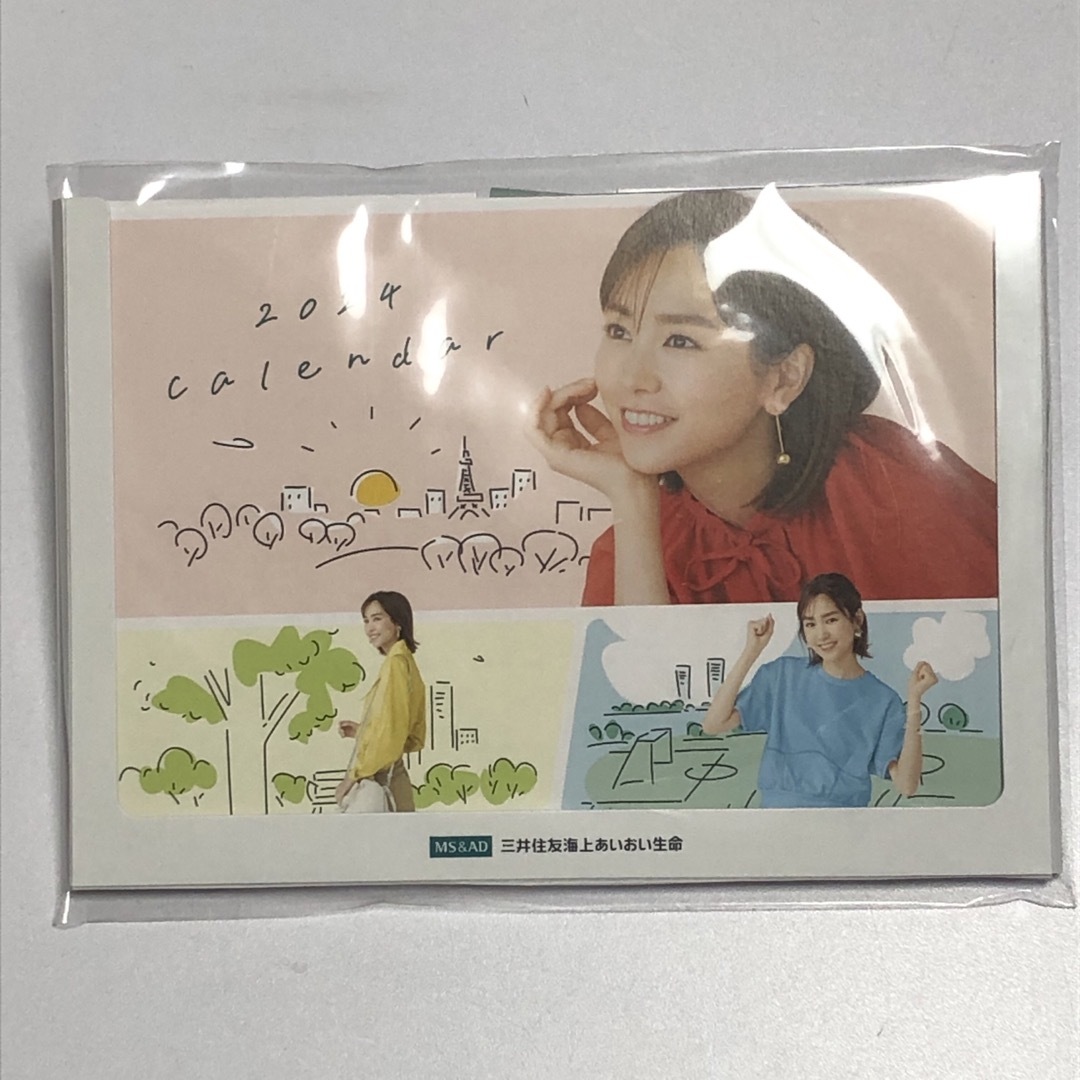 【非売品】桐谷美玲 卓上カレンダー 2024/三井住友海上あいおい生命 エンタメ/ホビーのタレントグッズ(女性タレント)の商品写真