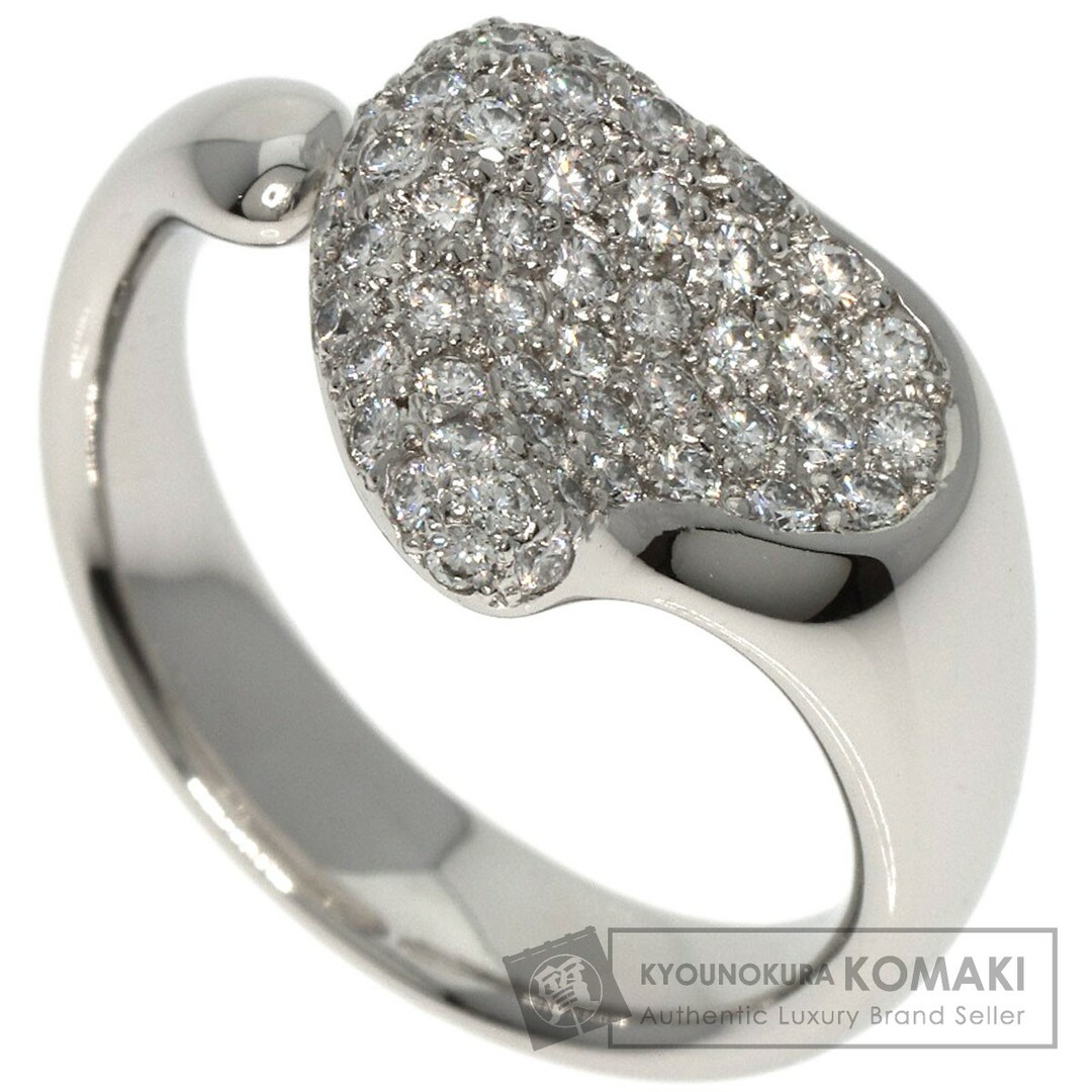 スペック新品仕上げ済付属品TIFFANY&Co. フルハート パヴェ ダイヤモンド リング・指輪 PT950 レディース