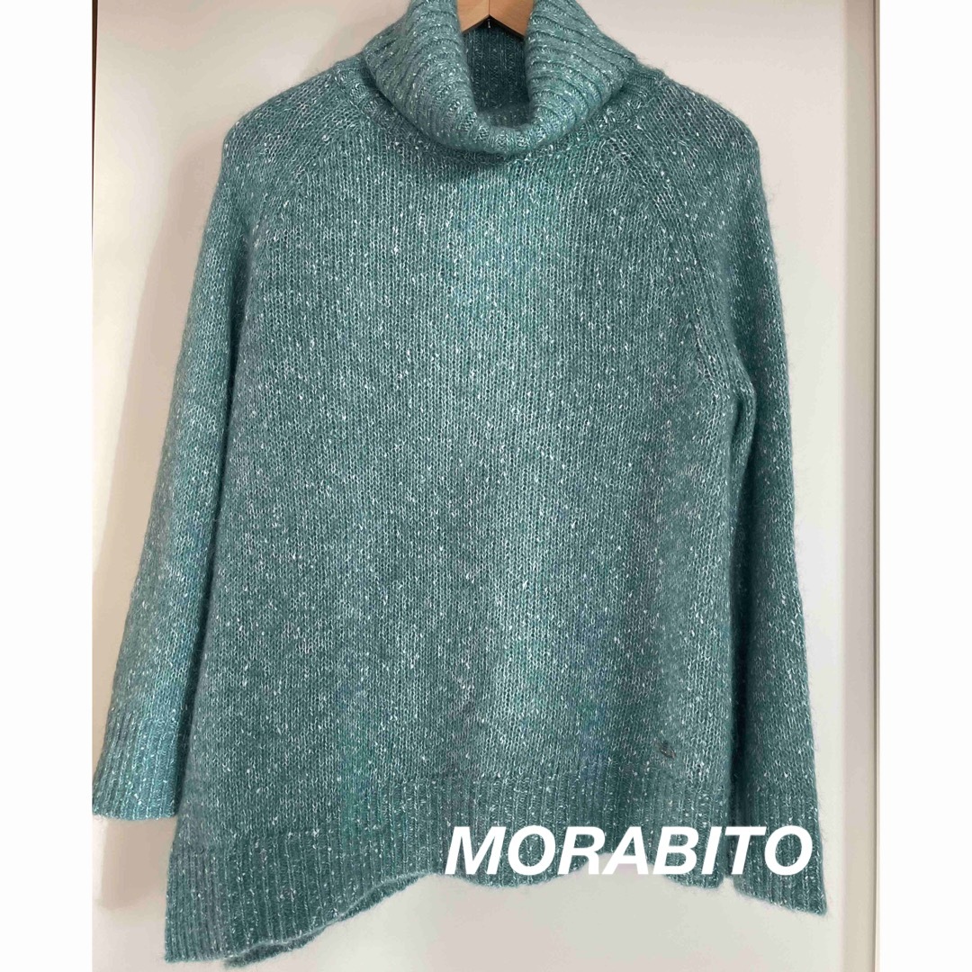 MORABITO(モラビト)のMORABITOニットセーター☆Mサイズ☆美品 レディースのトップス(ニット/セーター)の商品写真