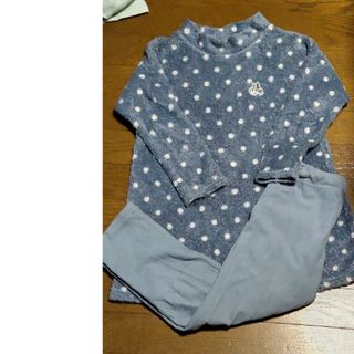 ユニクロ(UNIQLO)のさくら様専用ユニクロ フリースパジャマ120 ミニーちゃん(パジャマ)