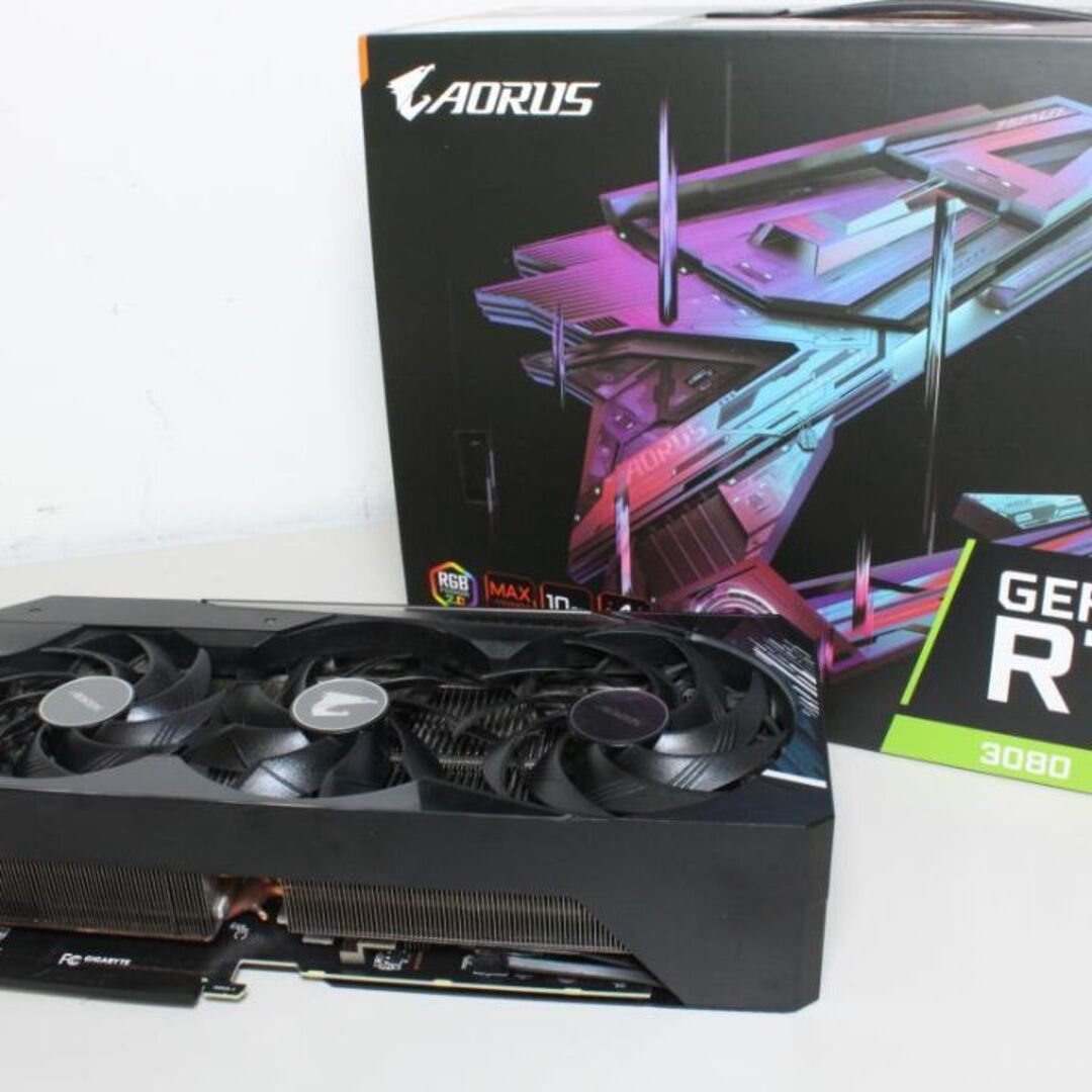 新品未開封 AORUS GeForce RTX 3080 MASTER 10G