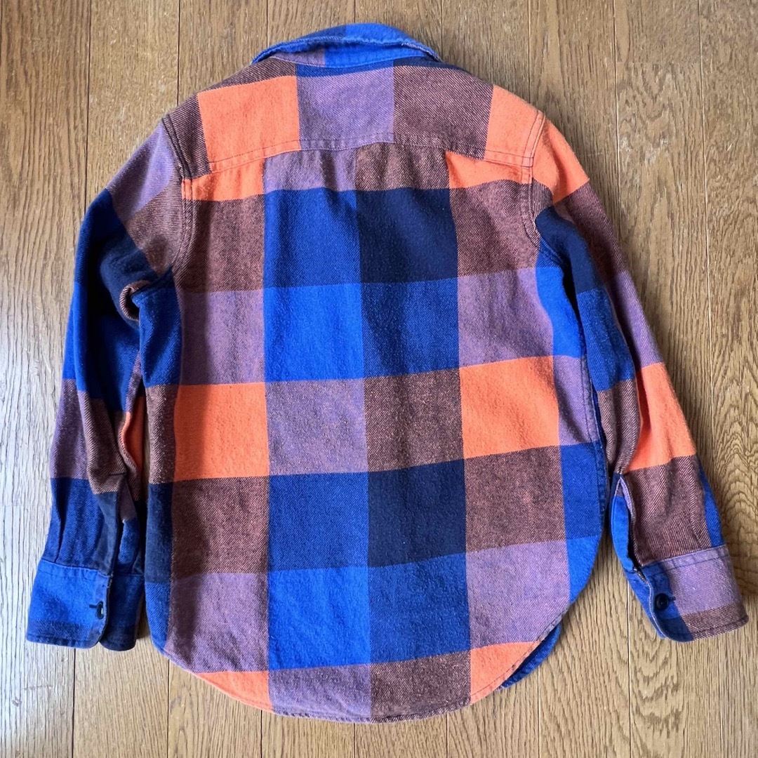 GAP Kids(ギャップキッズ)のGAP KIDS ネルシャツ　120 キッズ/ベビー/マタニティのキッズ服男の子用(90cm~)(ブラウス)の商品写真