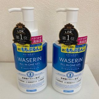 ジェーピーエス(JPS)のアンレーベル　ワセリン　オールインワンジェル　2本セット(オールインワン化粧品)