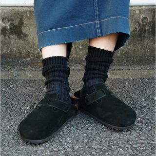 ビルケンシュトック(BIRKENSTOCK)のBIRKENSTOCK ナロー幅　ボストンスエードレザー(サンダル)