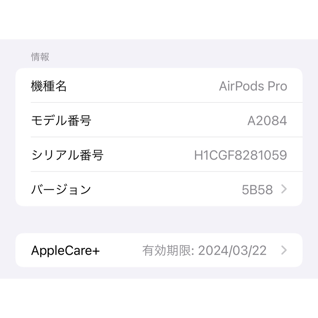 Apple(アップル)のApple純正 AirPods Pro MagSafe充電ケース付き スマホ/家電/カメラのオーディオ機器(ヘッドフォン/イヤフォン)の商品写真