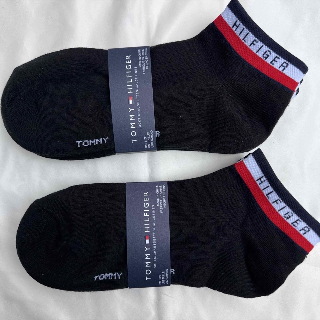 TOMMY HILFIGER(トミーヒルフィガー)の【 男女兼用 6足セット23.5-27cm】トミー ヒルフィガー 靴下 ソックス メンズのレッグウェア(ソックス)の商品写真