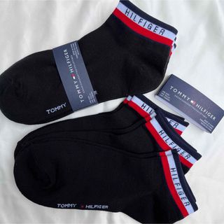 トミーヒルフィガー(TOMMY HILFIGER)の【 男女兼用 6足セット23.5-27cm】トミー ヒルフィガー 靴下 ソックス(ソックス)