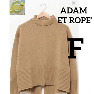 アダムエロぺ(Adam et Rope')のADAM ET ROPE' タートルバックスリットニットプルオーバ(ニット/セーター)