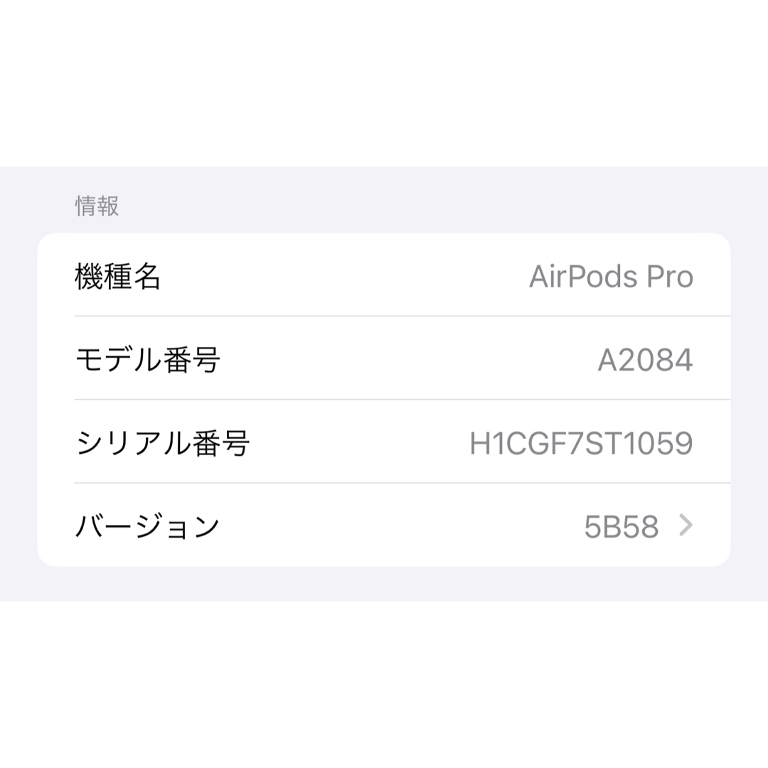 Apple(アップル)のApple純正 AirPods Pro MagSafe充電ケース付き スマホ/家電/カメラのオーディオ機器(ヘッドフォン/イヤフォン)の商品写真