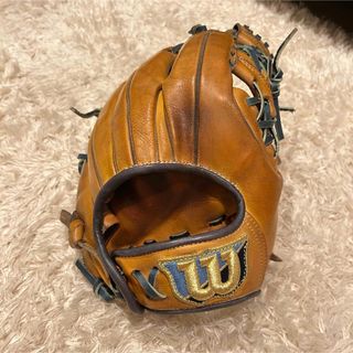 ウィルソンスタッフ(Wilson Staff)のウイルソン　硬式　グラブ　グローブ　内野用　即使用可(グローブ)