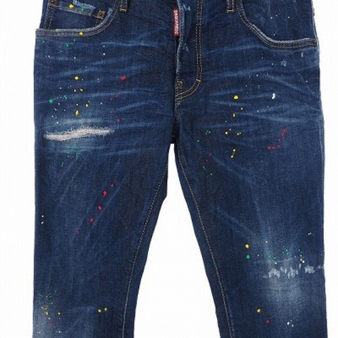 82cmもも幅ディースクエアード 23SS SKATER JEAN デニムパンツ 46