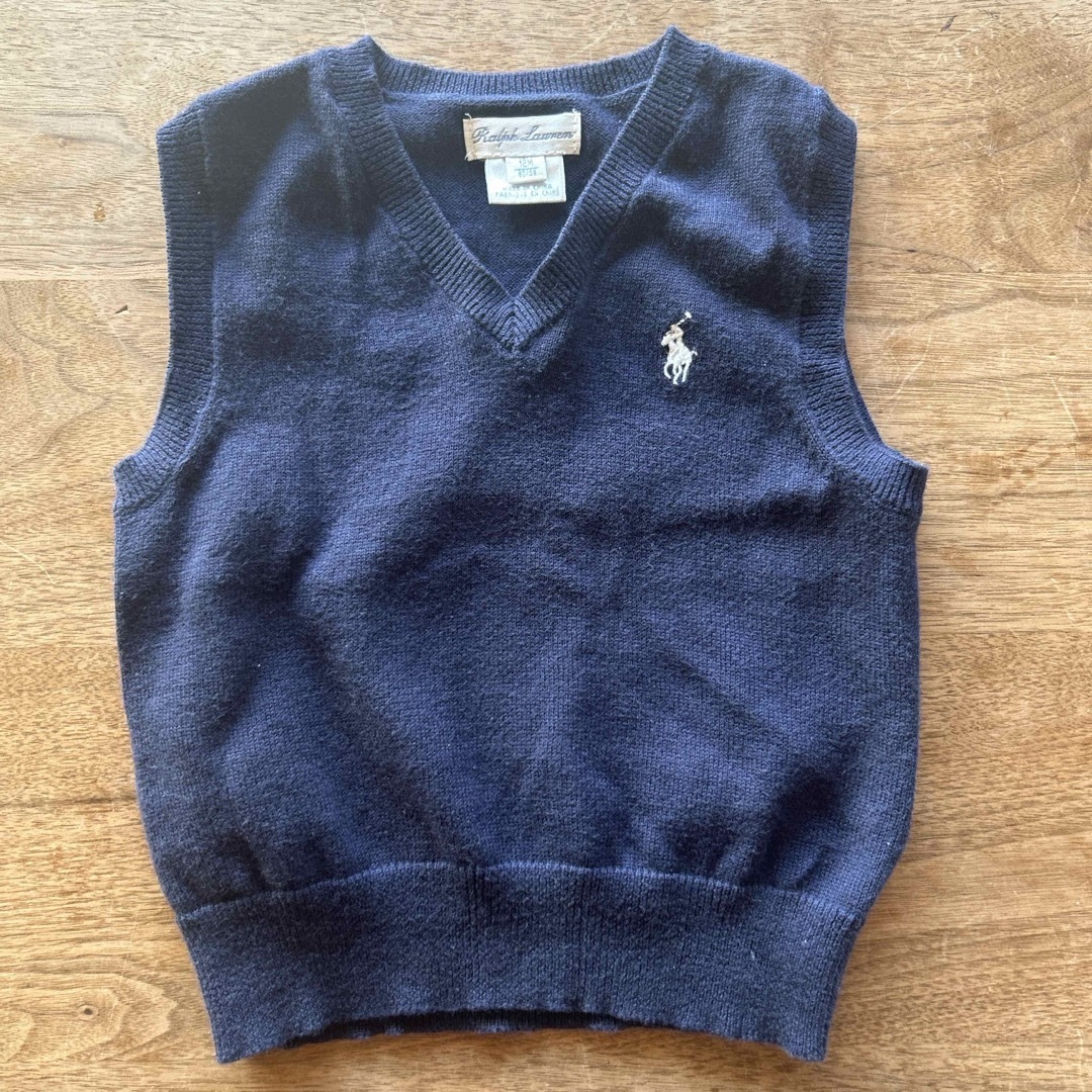 Ralph Lauren(ラルフローレン)のラルフローレン　ベスト　80 キッズ/ベビー/マタニティのベビー服(~85cm)(ニット/セーター)の商品写真