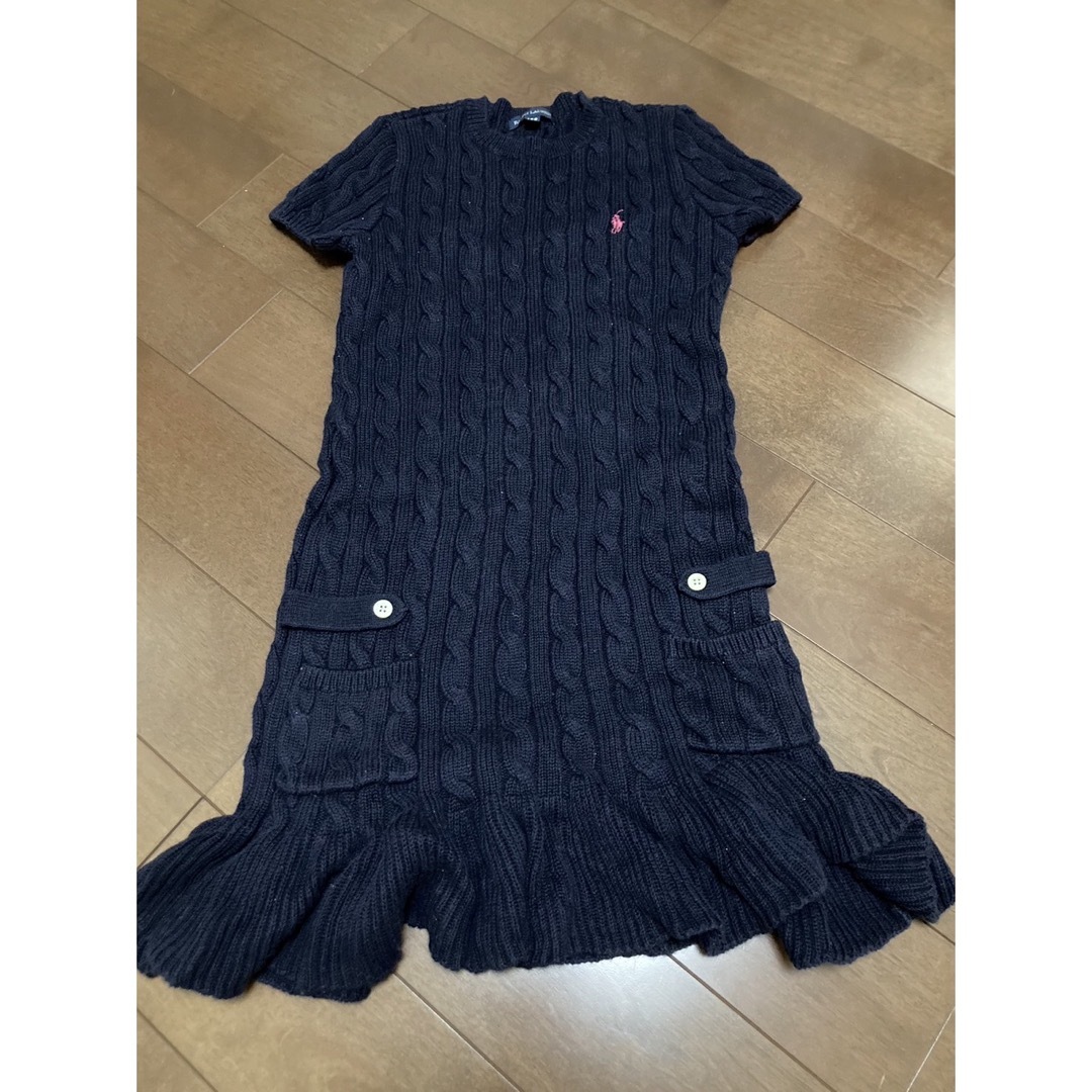 Ralph Lauren(ラルフローレン)のRALPH LAUREN ニットワンピース キッズ/ベビー/マタニティのキッズ服女の子用(90cm~)(ワンピース)の商品写真