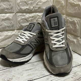 ニューバランス(New Balance)のUSA製　New Balance W990GL4 23.5cm グレー(スニーカー)