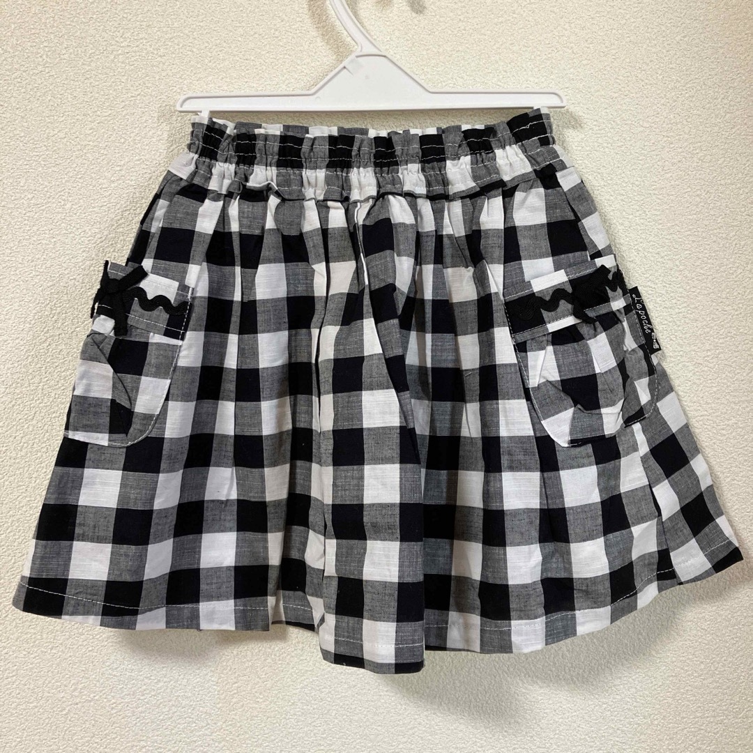 la poche biscuit(ラポシェビスキュイ)のラポシェ　スカート キッズ/ベビー/マタニティのキッズ服女の子用(90cm~)(スカート)の商品写真