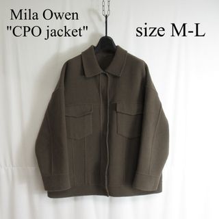 ミラオーウェン(Mila Owen)のMila Owen オーバーサイズ ウール CPO ジャケット シャツ トップス(その他)