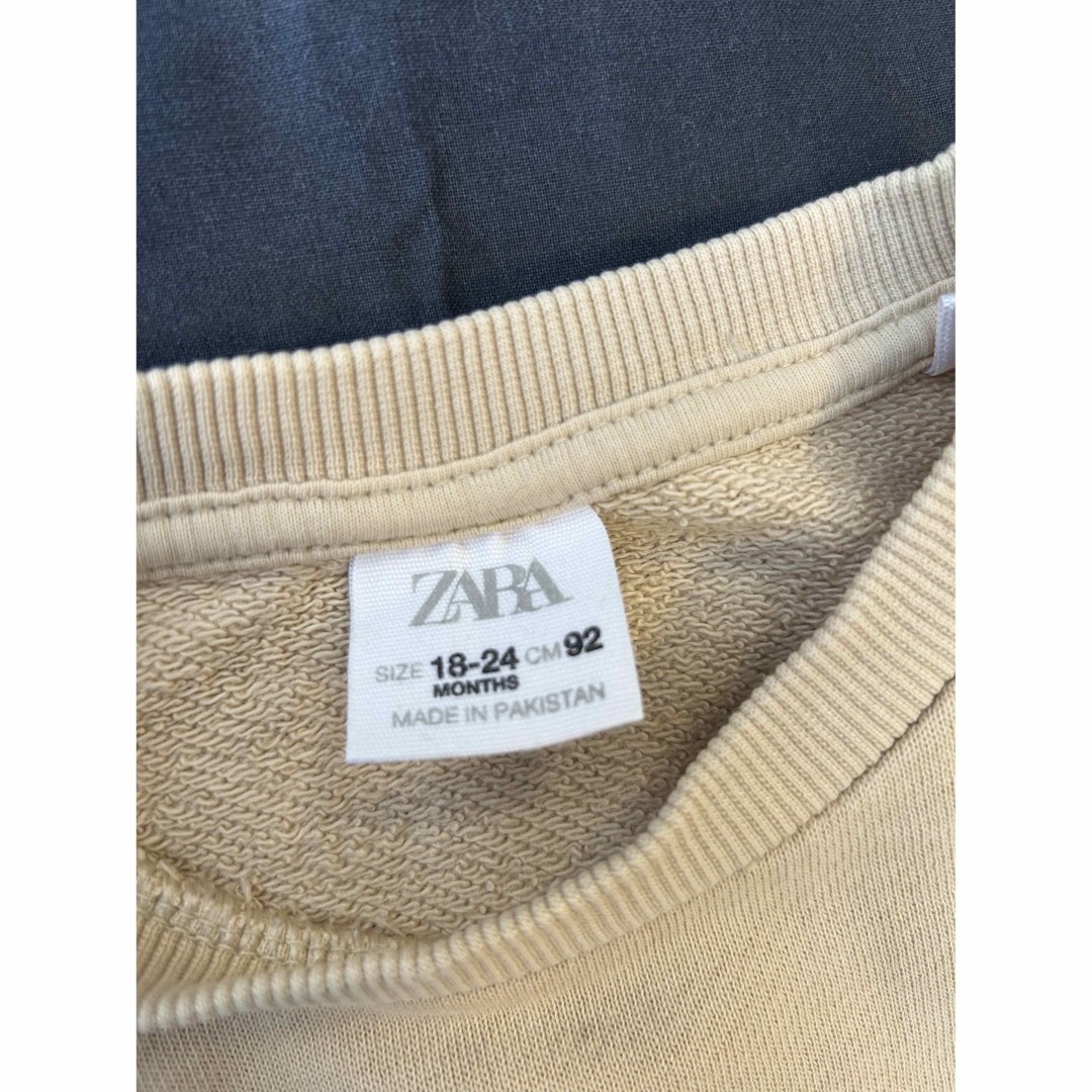 ZARA KIDS(ザラキッズ)のzara kids ポケットスウェット　2枚セット キッズ/ベビー/マタニティのキッズ服男の子用(90cm~)(その他)の商品写真